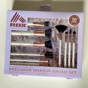 RBX 10 Piece Makeup Brush Set